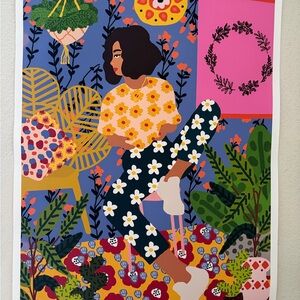 Vibrant Floral Art Print